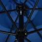 Preview:  Sonnenschirm mit Metall-Mast 300 cm Azurblau  