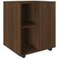 Preview:  Rollschrank Braun Eichen-Optik 60x53x72 cm Holzwerkstoff