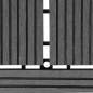 Preview: 22 Stk. Terrassenfliesen 30 x 30 cm 2 qm WPC Grau