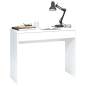 Preview: FMD Schreibtisch mit Breiter Schublade 100×40×80 cm Eichenbraun