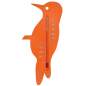 Preview: Nature Garten Wandthermometer Vogelform Orange