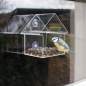 Preview: Esschert Design Vogelfutterhaus Acryl 15x10x15,3 cm FB370