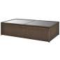 Preview:  4-tlg. Garten-Lounge-Set mit Auflagen Poly Rattan Braun