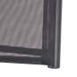 Preview:  Liegestuhl Aluminium und Textilene Schwarz