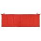 Preview:  Gartenbank-Auflage Rot 150x50x3 cm Oxford-Gewebe