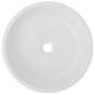 Preview:  Waschbecken Rund Keramik Weiß 42 x 12 cm