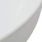 Preview:  Waschbecken Dreiecksform Keramik Weiß 50,5 x 41 x 12 cm