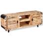 Preview:  TV-Schrank Raues Mangoholz 120x30x50 cm