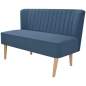 Preview:  Sofa Stoff 117 x 55,5 x 77 cm Blau 