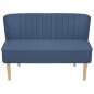 Preview:  Sofa Stoff 117 x 55,5 x 77 cm Blau