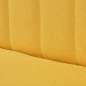 Preview:  Sofa Stoff 117 x 55,5 x 77 cm Gelb