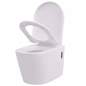 Preview:  Wandmontierte Toilette Keramik Weiß