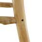 Preview:  Barhocker Ziegenfell Teak Rund