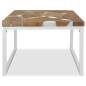 Preview:  Couchtisch Teak Harz 60 x 60 x 40 cm