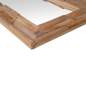 Preview:  Dekorativer Spiegel Teak 90 x 60 cm Rechteckig