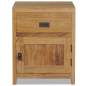 Preview:  Nachttisch Massivholz Teak 40x30x50 cm