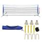Preview:  Badmintonnetz-Set mit Federbällen 500 x 155 cm