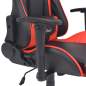 Preview:  Bürostuhl Gaming-Stuhl Neigbar Kunstleder Rot