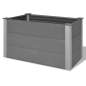 Preview:  Pflanzkasten WPC 100 x 50 x 54 cm Grau 