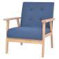 Preview:  Sessel Stoff Blau