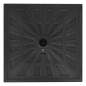 Preview:  Sonnenschirmständer Quadratisch Schwarz 12 kg