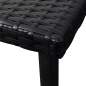 Preview:  Sonnenliegen 2 Stk. mit Tisch Poly Rattan Schwarz