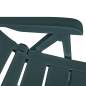 Preview:  Verstellbare Gartenstühle 2 Stk. Kunststoff Grün