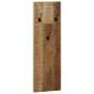 Preview:  Wandgarderobe 2 Stk. Mangoholz Massiv 36x110x3 cm