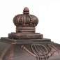 Preview:  Säulenbriefkasten Aluminium Vintage-Stil Rostfrei Bronze