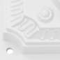 Preview:  Sockel-Briefkasten Aluminium Vintage-Stil Rostfrei Weiß