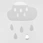 Preview:  Regenschirmständer Regenschirm-Motiv Stahl Weiß 