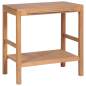 Preview:  Waschtischunterschrank Teakholz Massiv 74 x 45 x 75 cm