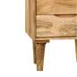 Preview:  Nachttisch Mangoholz Massiv 40 x 30 x 59,5 cm 