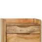 Preview:  Nachttisch Mangoholz Massiv 40 x 30 x 59,5 cm 