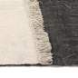 Preview:  Kelim-Teppich Baumwolle 120x180 cm Anthrazit