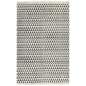 Preview:  Kelim-Teppich Baumwolle 120x180 cm mit Muster Schwarz/Weiß