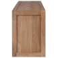 Preview:  TV-Schrank Massivholz Teak Natur 120×30×40 cm