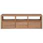 Preview:  TV-Schrank Massivholz Teak Natur 120×30×40 cm