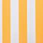 Preview:  Markisenbespannung Canvas Orange & Weiß 450x300 cm 