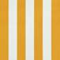 Preview:  Einziehbare Markise Gelb und Weiß 250 x 150 cm
