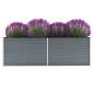 Preview:  Gartenpflanzen Verzinkter Stahl 240x80x77 cm Grau