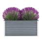 Preview:  Gartenpflanzen Verzinkter Stahl 100x40x45 cm Grau