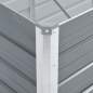 Preview:  Gartenpflanzen Verzinkter Stahl 100x40x45 cm Grau