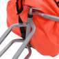 Preview:  Gepäck-Fahrradanhänger mit Tasche Orange und Schwarz