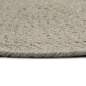 Preview:  Tischsets 4 Stk. Grau 38 cm Rund Baumwolle