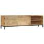 Preview:  TV-Schrank 145x30x41 cm Massivholz Mango