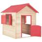Preview:  Kinderspielhaus Holz Rot