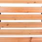 Preview: Gartenbank 122 cm Holz