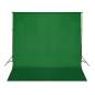 Preview:  Fotohintergrund Baumwolle Grün 300 x 300 cm Chroma-Key