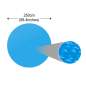 Preview:  Treibende Runde PE Pool-Solarplane 250 cm Blau